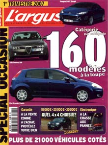 Article de l'Argus de l'automobile et de la locomotion